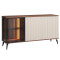 Комод з підсвіткою Perfect Home Vici K154 3D 154x80x39 Горіх/Кашемір (PFH-091276)