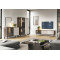 Комод з підсвіткою Perfect Home Vici K154 3D 154x80x39 Горіх/Кашемір (PFH-091276)