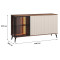 Комод з підсвіткою Perfect Home Vici K154 3D 154x80x39 Горіх/Кашемір (PFH-091276)