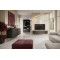 Комод з телескопічними напрямними Perfect Home Lante 6S/163 163,2x81,2x38 Чорний (золоті ніжки) (PFH-091190)