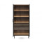 Вітрина висока з підсвіткою Perfect Home Lumi 2D2S/92 194,6х91,5х39,3 Дуб дунін (PFH-091381)