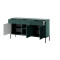 Комод Perfect Home Nova 3-дверний з 3 шухлядами і чорними ніжками KSZ154 154х83х39 см Лабрадор (PFH-091502)