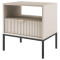 Тумба приліжкова з телескопічними напрямними Perfect Home Nova S54 54х56х39 Кашемір (чорні ніжки) (PFH-091256)