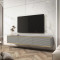 Тумба під телевізор навісна Perfect Home Oro RTV175 MDF 3D 175х30х32 Сірий (PFH-091365)