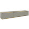 Тумба під телевізор навісна Perfect Home Oro RTV175 MDF 3D 175х30х32 Сірий (PFH-091365)