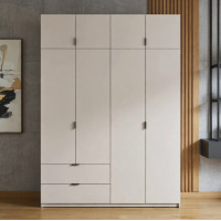 Шафа розпашна з антресоллю Doros Лукас 180х50х240 см Кашемір (DRS-011621)