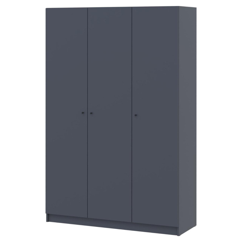 Шкаф для одежды Doros Промо Антрацит 3 ДСП 135х48х204 (44900524) (DRS-012157)
