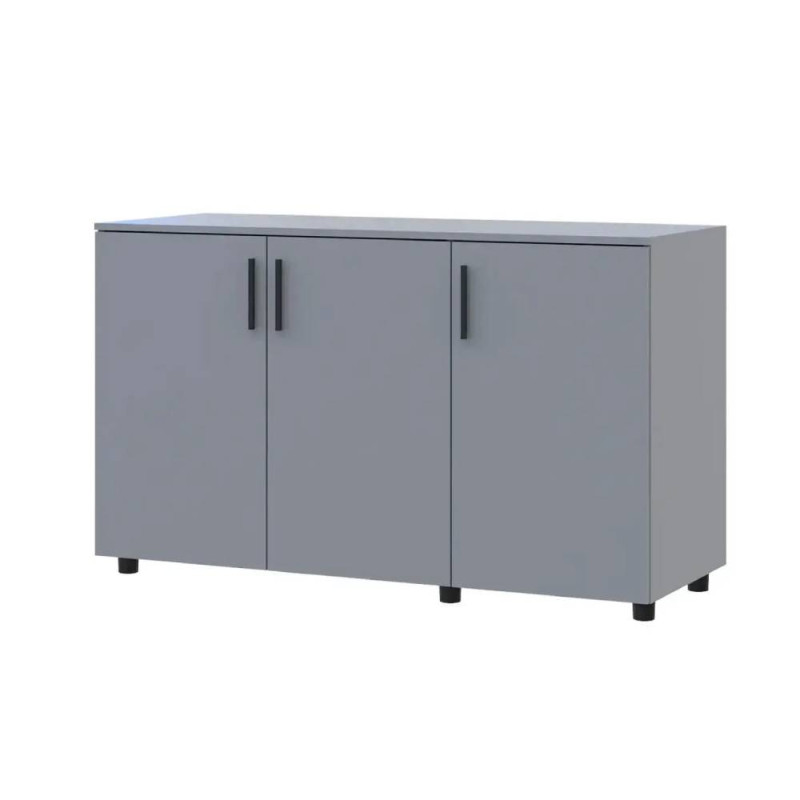 Комод Doros Торн Сірий 3 ДСП 135х51.6х80 (DRS-012101)