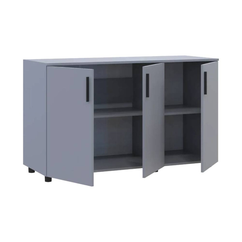 Комод Doros Торн Сірий 3 ДСП 135х51.6х80 (DRS-012101)