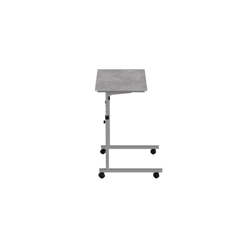 Стіл приставний Ferrum-decor Аміго 62x60x40 метал Сірий ДСП Бетон 16мм (FRD-102546)