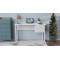 Письмовий стіл Ferrum-decor Дакота 75x120x70 білий ДСП Біле 16мм (FRD-102116)