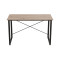 Комп'ютерний стіл Ferrum-decor Дейв 75x120x60 чорний ДСП Дуб Сан-Марино 16мм (FRD-101976)