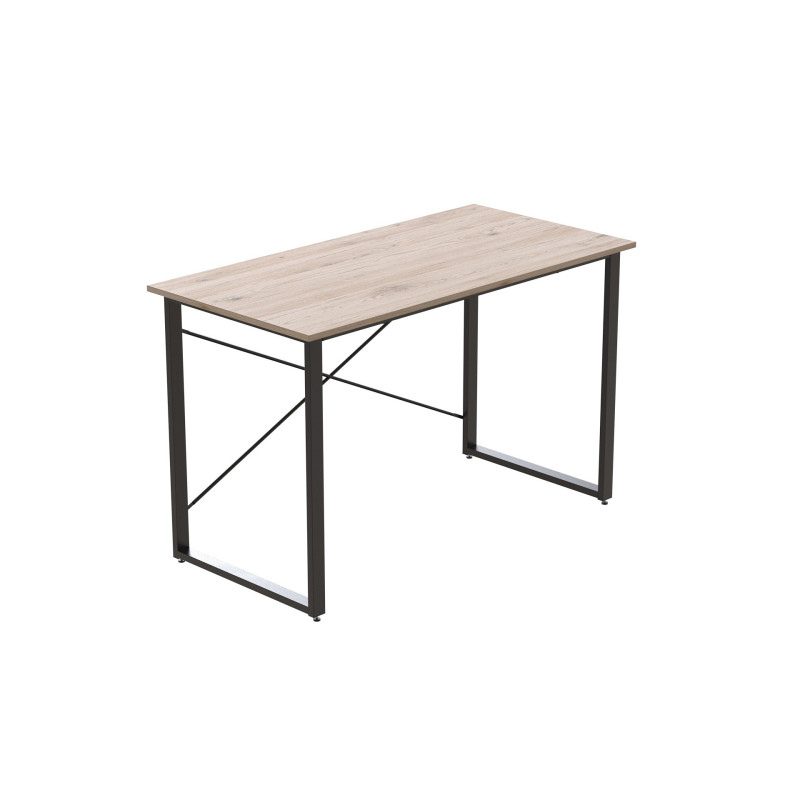Комп'ютерний стіл Ferrum-decor Дейв 75x120x70 чорний ДСП Дуб Сан-Марино 16мм (FRD-102006)