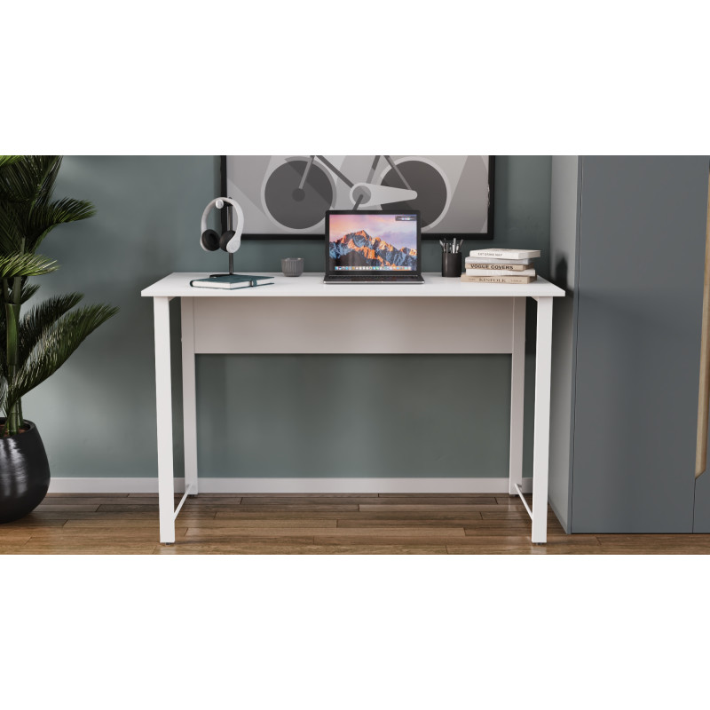 Письмовий стіл Ferrum-decor Курт 75x100x60 білий ДСП Біле 16мм (FRD-102196)