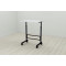 Стол приставной Ferrum-decor Амиго 62x60x40 металл Черный ДСП Белое 16мм (FRD-102526)