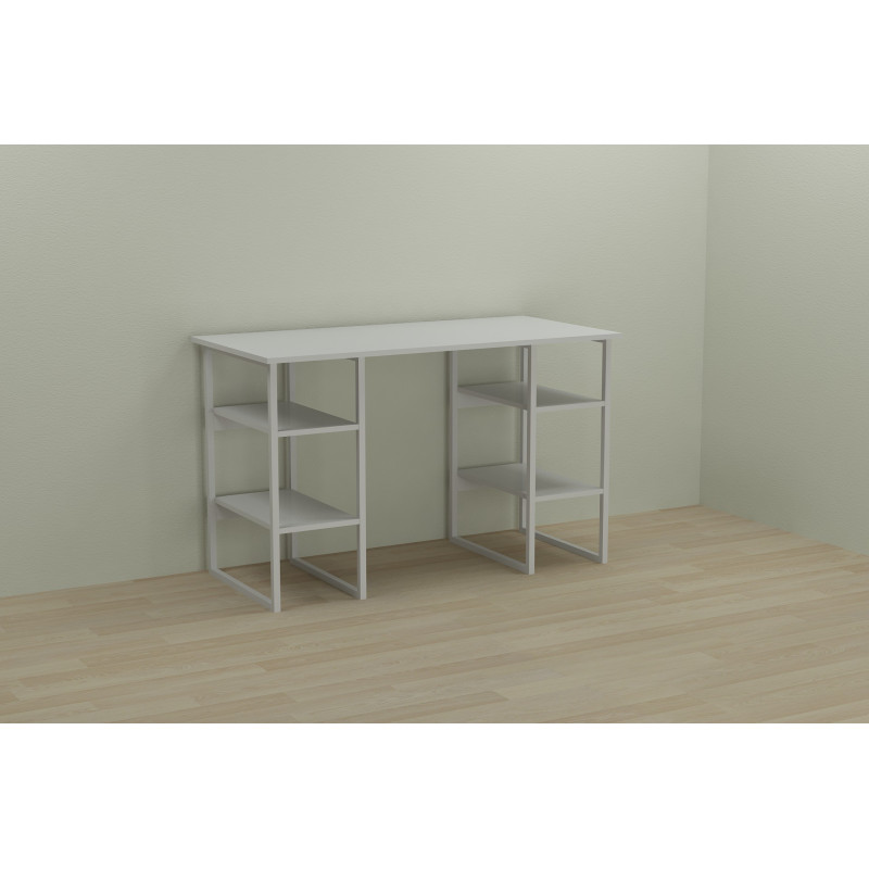 Письменный стол Ferrum-decor Карэн 75x120x70 белый ДСП Белое 16мм (FRD-102276)