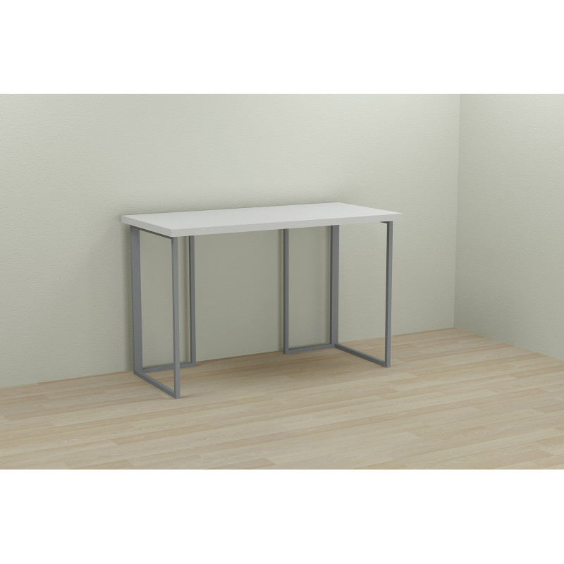 Письмовий стіл Ferrum-decor Ханна 76x100x60 сірий ДСП Біле 32мм (FRD-101396)