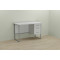 Письменный стол Ferrum-decor Гарри 76x120x60 серый ДСП Белое 32мм (FRD-101456)