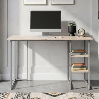 Компьютерный стол Ferrum-decor Кевин 75x100x60 серый ДСП Дуб Сан-Марино 16мм (FRD-106834)