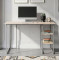 Комп'ютерний стіл Ferrum-decor Кевін 75x100x60 сірий ДСП Дуб Сан-Марино 16мм (FRD-106834)