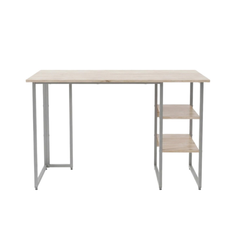 Комп'ютерний стіл Ferrum-decor Кевін 75x100x60 сірий ДСП Дуб Сан-Марино 16мм (FRD-106834)