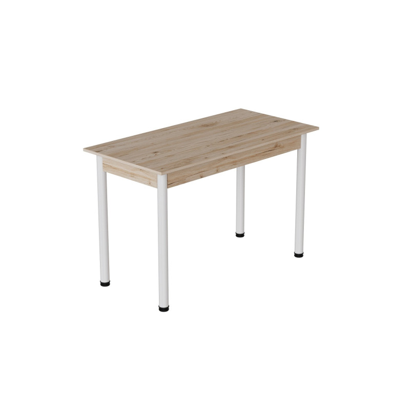 Стіл кухонний Ferrum-decor Беніта 75x120x70 Білий ДСП Сан-Марино 16мм (FRD-105644)
