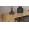 Тумба під телевізор Кентуки Ferrum-decor 45x139x38 Чорний метал ДСП Дуб Артизан 16 мм (FRD-106734)