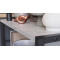 Етажерка 3/60 Ferrum-decor Серії Конект 75x60x28 чорний ДСП Бетон 16мм (FRD-104256)