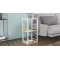 Етажерка 3/34 Ferrum-decor Серії Конект 73x34x28 білий ДСП Дуб Сан-Марино 16мм (FRD-104296)