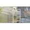Етажерка 4/34 Ferrum-decor Серії Конект 120x34x28 сірий ДСП Дуб Сонома 16мм (FRD-104286)