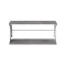 Полка настенная Ferrum-decor Букин 330x600x240 металл Белый ДСП Бетон 16 мм (FRD-102876)
