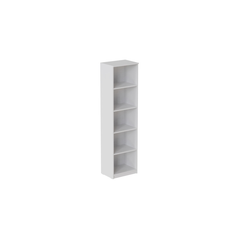 Пенал Анжело Ferrum-decor на 5 полок 1900x500x380 ДСП Белое 16 мм (FRD-104936)