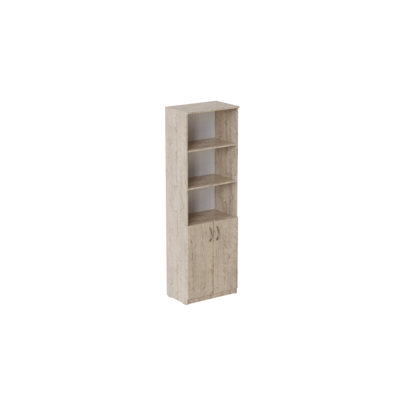 Шкаф Анжело Ferrum-decor на 5 полок с 2 дверями 1900x600x380 ДСП Дуб Сан-Марино 16 мм (FRD-104996)