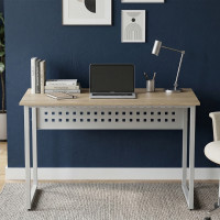 Стіл письмовий Майк Ferrum-decor 75x120x70 Білий метал ДСП Дуб Кремона Торро 16 мм (FRD-108358)