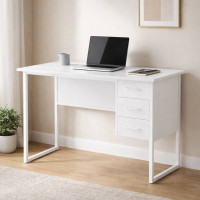 Письменный стол Ferrum-decor Гарри 76x120x70 белый ДСП Белое 32мм (FRD-101006)