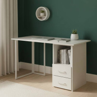 Письменный стол Ferrum-decor Отто 76x120x60 белый ДСП Белое 32мм (FRD-101026)