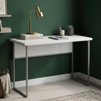 Письмовий стіл Ferrum-decor Коді 76x100x70 сірий ДСП Біле 32мм (FRD-101686)