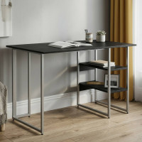 Письмовий стіл Ferrum-decor Кевін 75x100x70 сірий ДСП Сосна Кембра 32мм (FRD-101746)