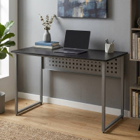 Комп'ютерний стіл Ferrum-decor Майк 75x100x60 сірий ДСП Сосна Кембра 32мм (FRD-101776)