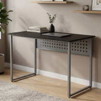 Комп'ютерний стіл Ferrum-decor Майк 75x120x70 сірий ДСП Сосна Кембра 32мм (FRD-101816)