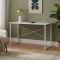 Письмовий стіл Ferrum-decor Дейв 75x120x60 білий ДСП Біле 16мм (FRD-102146)