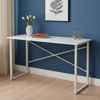 Письмовий стіл Ferrum-decor Дейв 75x140x70 білий ДСП Біле 16мм (FRD-102186)