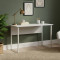 Письмовий стіл Ferrum-decor Курт 75x140x60 білий ДСП Біле 16мм (FRD-102216)