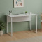 Письмовий стіл Ferrum-decor Курт 75x140x70 білий ДСП Біле 16мм (FRD-102246)