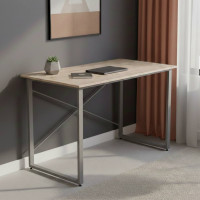 Комп'ютерний стіл Ferrum-decor Дейв 75x100x60 сірий ДСП Дуб Сан-Марино 32мм (FRD-102366)