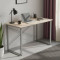 Комп'ютерний стіл Ferrum-decor Дейв 75x100x70 сірий ДСП Дуб Сан-Марино 32мм (FRD-102396)