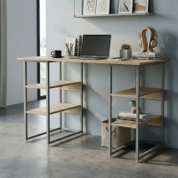 Компьютерный стол Ferrum-decor Карэн 75x120x60 серый ДСП Дуб Сан-Марино 32мм (FRD-102426)