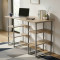 Компьютерный стол Ferrum-decor Карэн 75x140x60 серый ДСП Дуб Сан-Марино 32мм (FRD-102436)