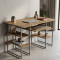 Компьютерный стол Ferrum-decor Тим 75x120x60 серый ДСП Дуб Сан-Марино 32мм (FRD-102466)