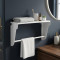 Полка настенная Ferrum-decor Свит 300x500x150 металл Белый ДСП Белое 16 мм (FRD-102786)